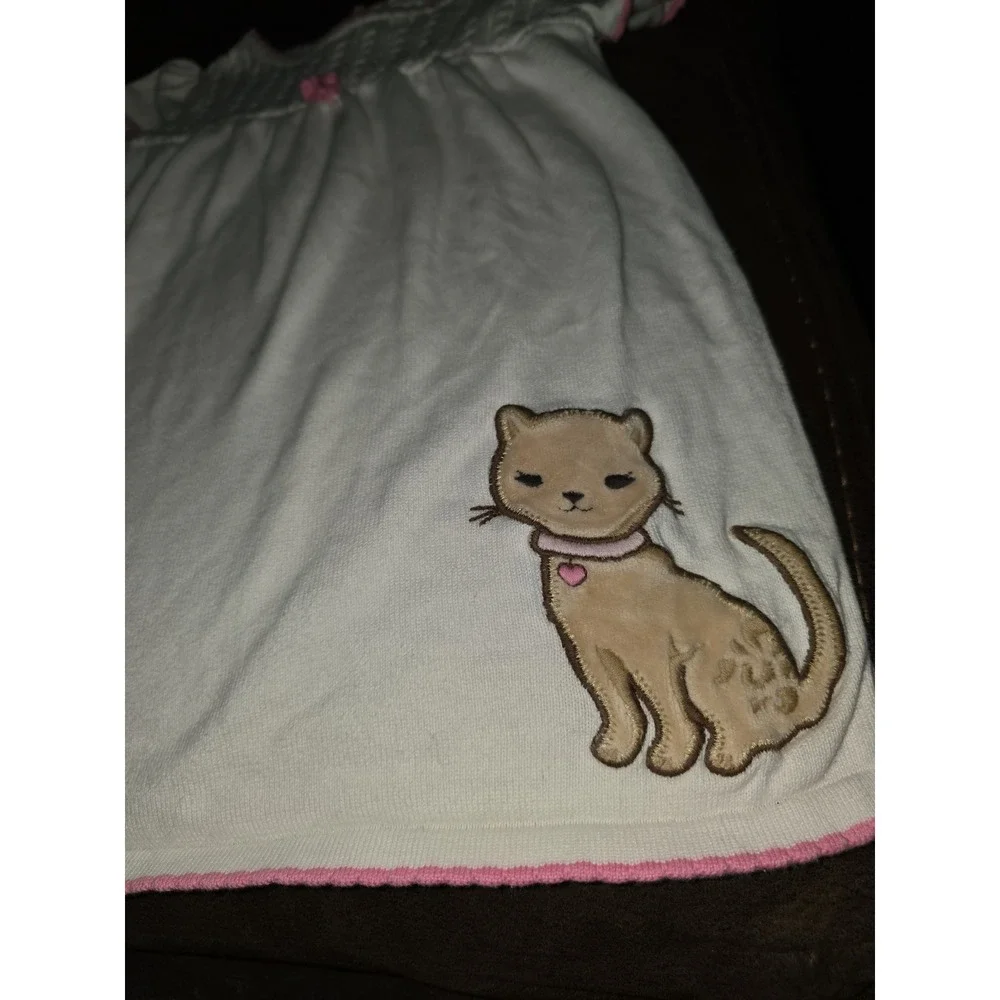 Gymboree smart kitties cat sweater dress size 2t